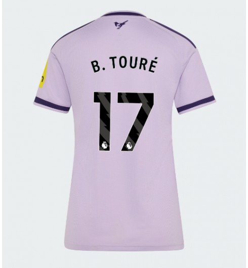 Newcastle United Bazoumana Toure #17 Tredjedrakt Dame 2026-27 Korte ermer Newcastle United Bazoumana Toure #17 Tredjedrakt Dame 2026-27 Korte ermer